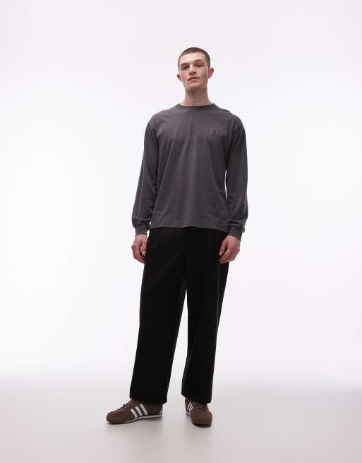 Carhartt WIP - Nelson - Top à manches longues - Noir délavé, 2 de 5
