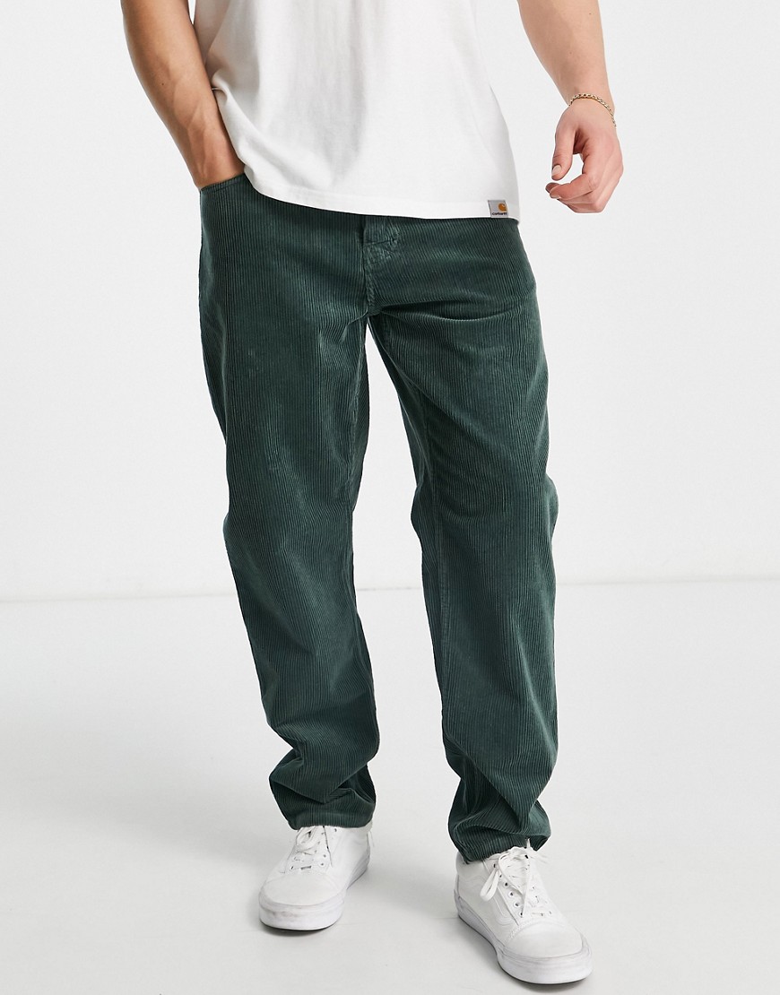 Carhartt WIP Newel corduroy pants in green