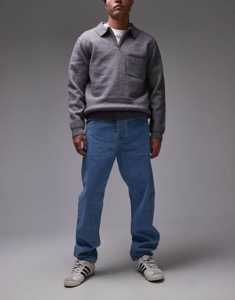 Carhartt WIP - Newel - Jean fuselé décontracté - Bleu clair - view 1