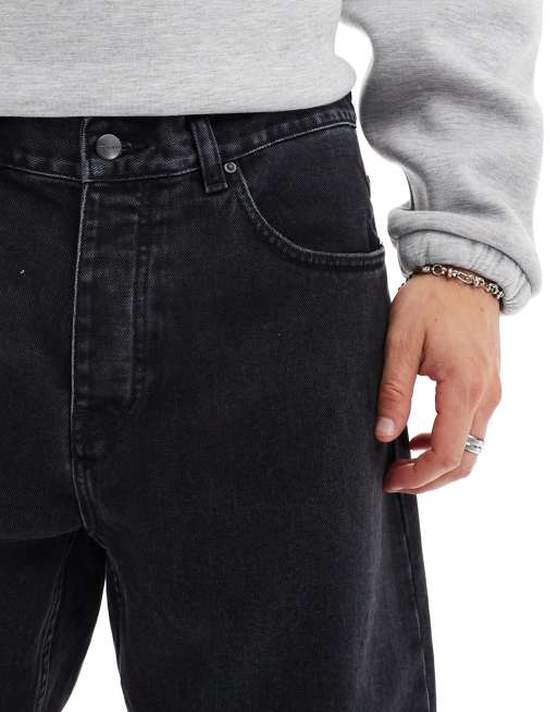 Carhartt WIP - Newel - Jeans comodi affusolati neri, 4 di 5