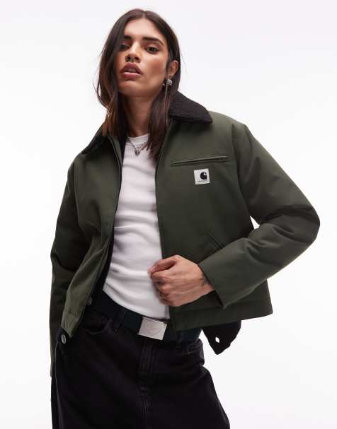 Carhartt WIP – Newkirk – Kakigrön jacka - view 1