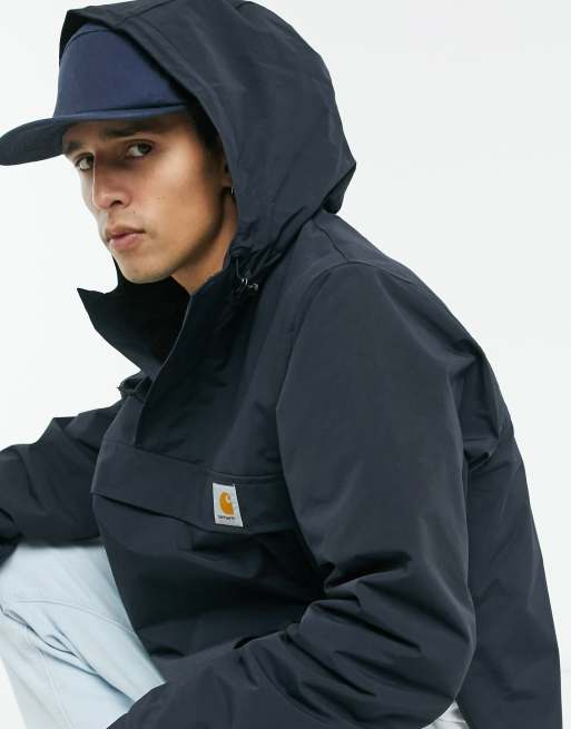 Carhartt WIP - Nimbus - Navy jakke til at trække over hovedet, 3 af 4