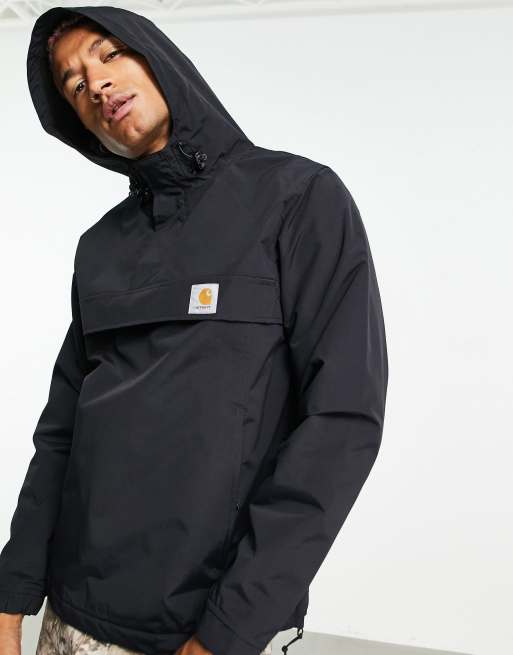 duif Eerlijkheid Dwaal Carhartt WIP Nimbus pullover jacket in black | ASOS