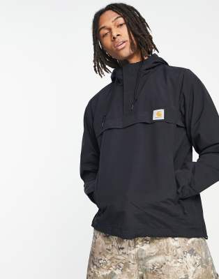 duif Eerlijkheid Dwaal Carhartt WIP Nimbus pullover jacket in black | ASOS