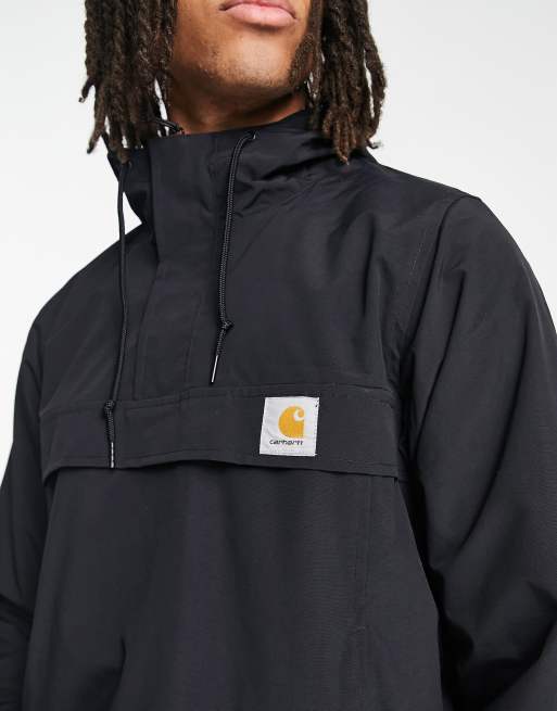 duif Eerlijkheid Dwaal Carhartt WIP Nimbus pullover jacket in black | ASOS