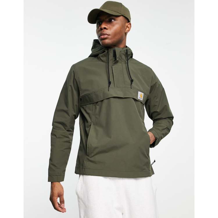 Carhartt WIP nimbus pullover jacket in khaki