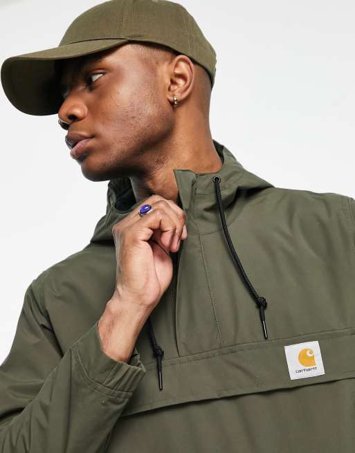 Khaki hot sale carhartt jacket