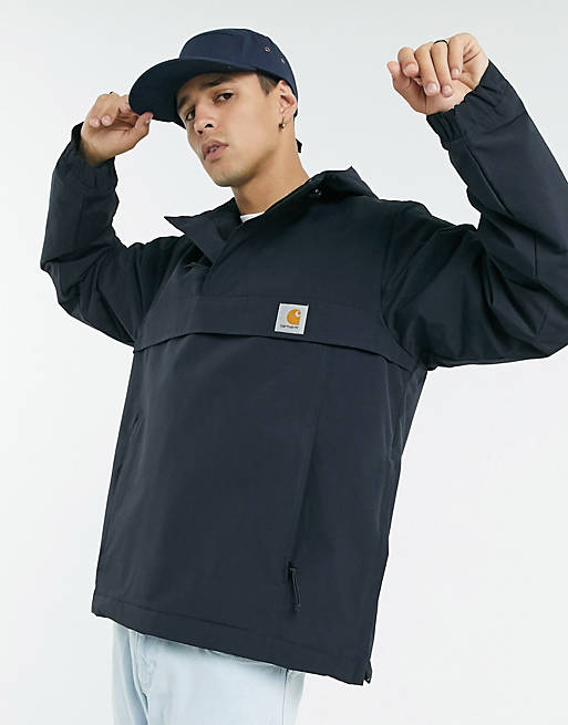 Carhartt WIP nimbus pullover jacket in navy | ASOS