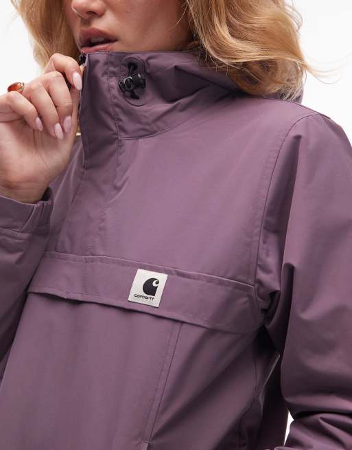 Carhartt WIP Nimbus pullover jacket in purple | ASOS