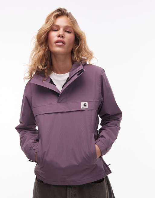 ジャケット・アウター Carhartt wip nimbus pullover Carhartt WIP nimbus pullover jacket in purple | ASOS
