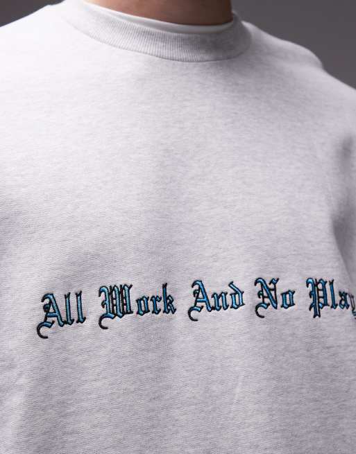 Carhartt WIP - No Play - Recht sweatshirt in grijs, 5 van 5
