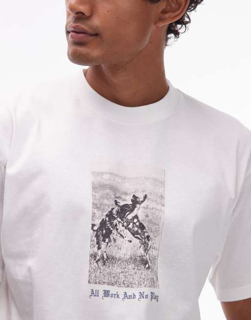 Carhartt WIP no play relaxed fit t-shirt in white, 5 of 5