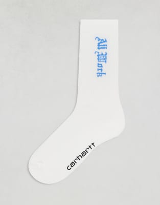 Carhartt WIP Carhartt WIP no play socks in white