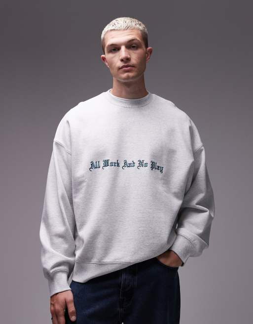 Carhartt WIP – No Play – Szara bluza o pudełkowym kroju, 3 z 5
