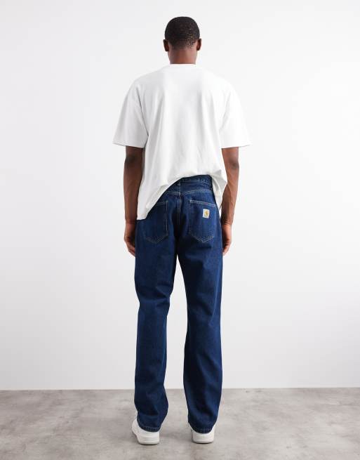 Carhartt WIP – Nolan – Mellanblå jeans med raka ben och avslappnad passform, 2 av 5