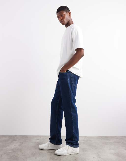 Carhartt WIP – Nolan – Mellanblå jeans med raka ben och avslappnad passform, 3 av 5