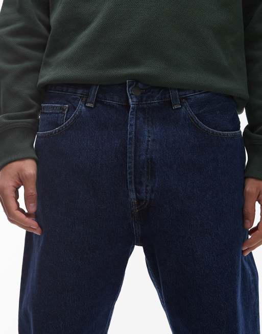 Carhartt WIP – Nolan – Niebieskie jeansy z prostymi nogawkami, 2 z 5