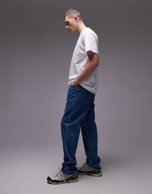 Carhartt WIP Nolan relaxed straight jeans in blue wash , 2 of 5