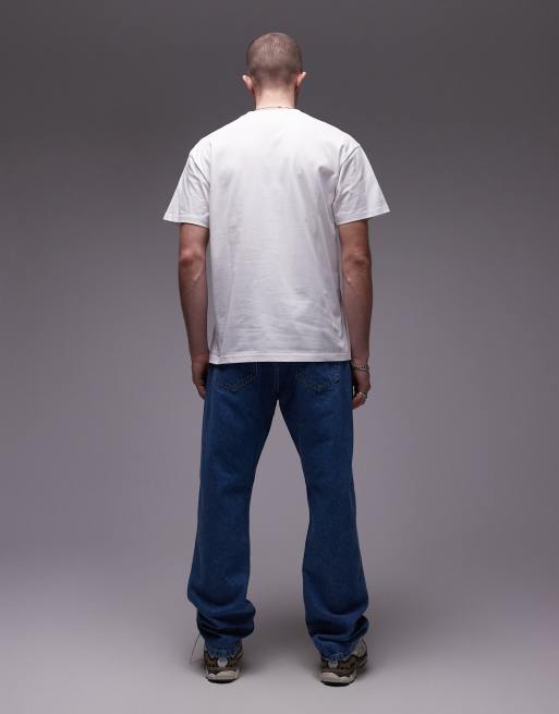 Carhartt WIP Nolan relaxed straight jeans in blue wash , 3 of 5
