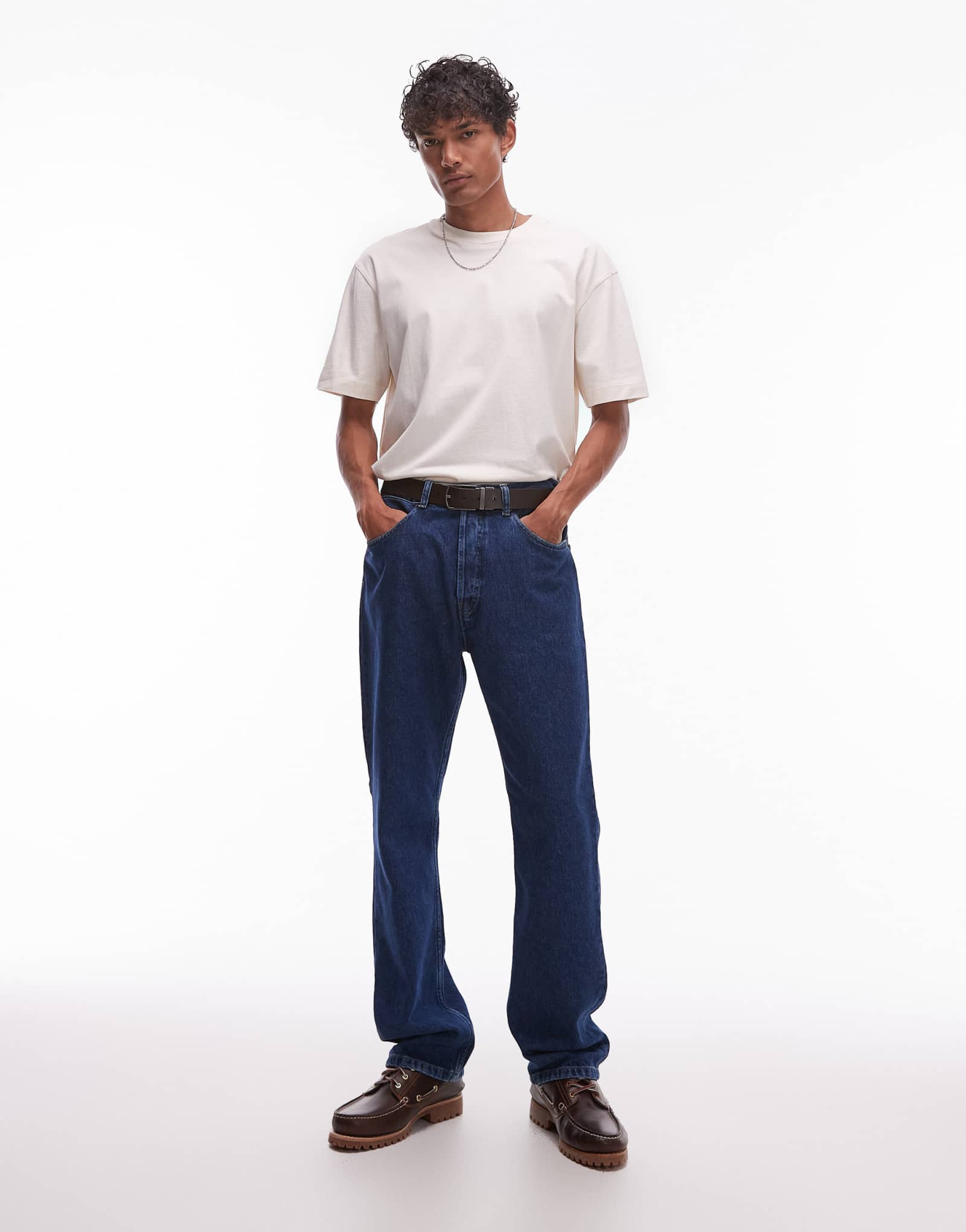 Свободные джинсы с прямыми штанинами от Carhartt WIP nolan темно-синего цвета