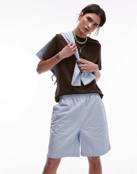 Carhartt WIP Nota shorts in blue stripe - view 1