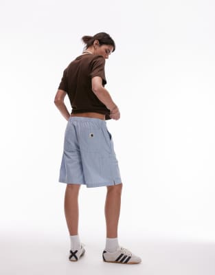 Carhartt Nota Shorts In Blue