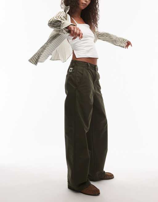 Carhartt WIP - Novi - Pantaloni marrone scuro