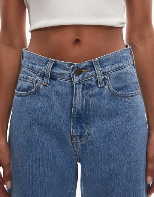 Carhartt WIP – Noxon – Blekta jeans med hög midja och raka ben, 4 av 5