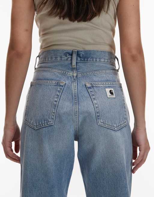 Carhartt WIP - Noxon - Jeans met rechte pasvorm in gebleekte wassing, 4 van 5