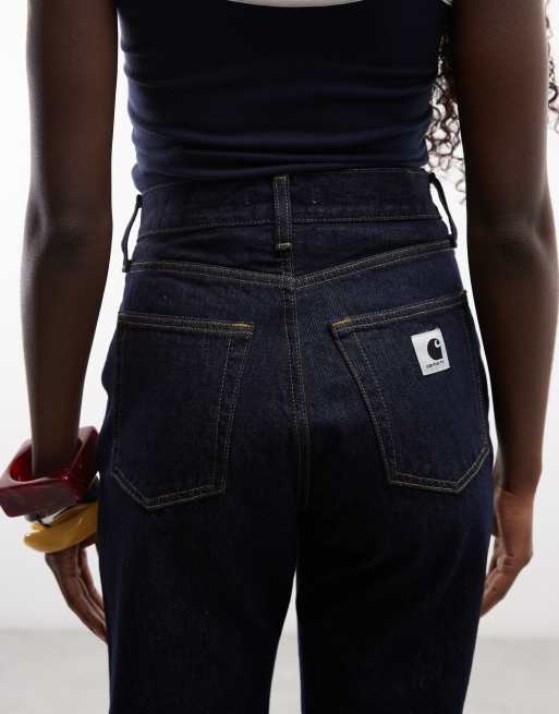 Carhartt WIP Noxon straight leg jeans in rinse, 5 of 5