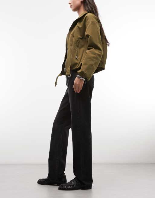 Carhartt WIP – Noxon – Svarta, raka jeans, 3 av 5