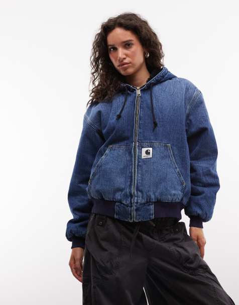 Carhartt WIP OG Active denim jacket in blue wash - view 1