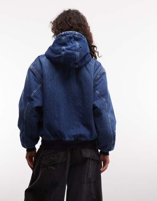 Carhartt WIP OG Active denim jacket in blue wash, 4 of 4