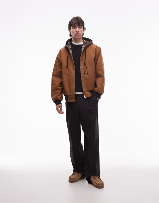 Carhartt WIP - OG Active - Édition 50ème anniversaire - Veste réversible - Marron et camouflage, 2 de 5