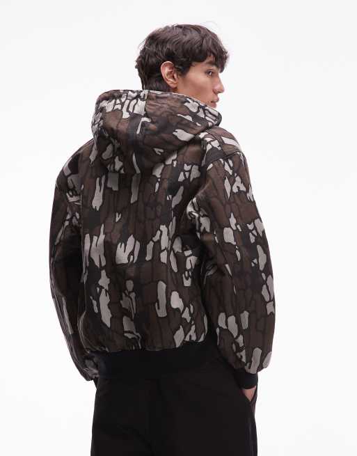 Carhartt WIP - OG Active - Édition 50ème anniversaire - Veste réversible - Marron et camouflage, 3 de 5