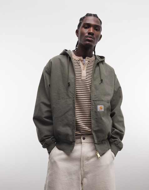 Carhartt WIP – OG Active – Jacke in verwaschenem Khaki - view 1