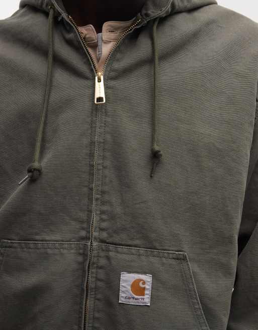 Carhartt WIP – OG Active – Jacke in verwaschenem Khaki, 3 von 5