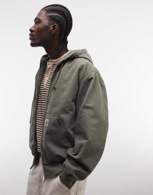 Carhartt WIP – OG Active – Jacke in verwaschenem Khaki, 4 von 5