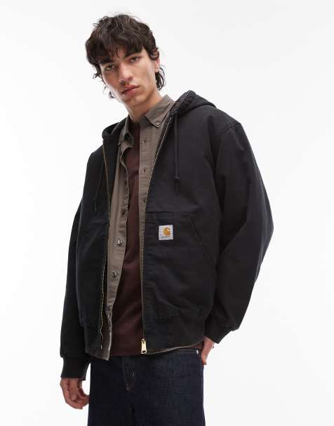 Carhartt WIP OG active jacket in black - view 1
