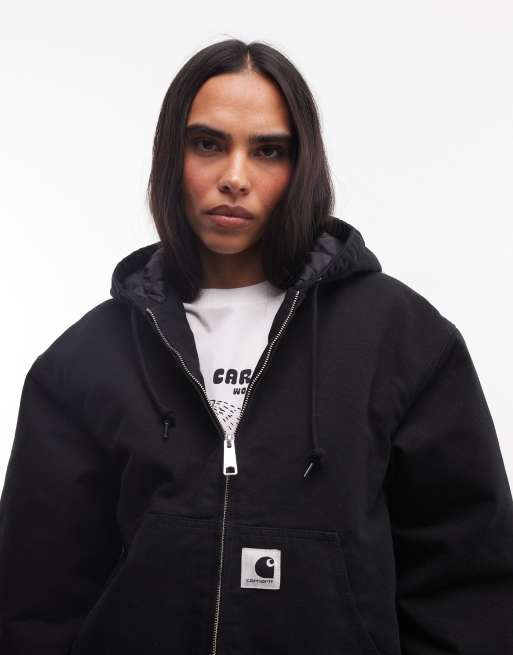 Carhartt WIP OG active jacket in black, 4 of 4