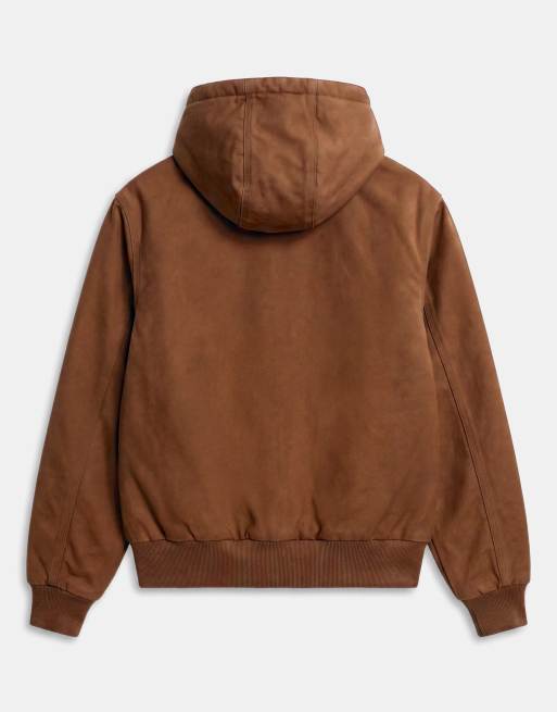 Carhartt WIP OG Active jacket in hamilton brown, 6 of 7