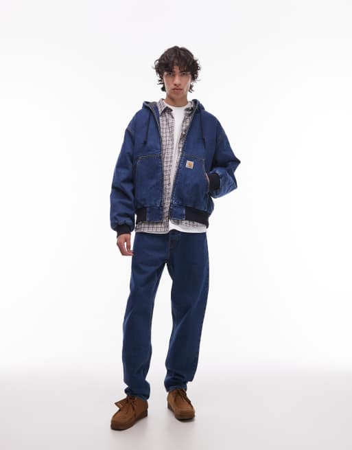 Carhartt WIP – OG Active – Niebieska jeansowa kurtka, 2 z 5