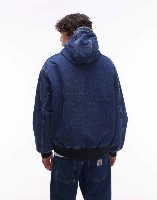 Carhartt WIP – OG Active – Niebieska jeansowa kurtka, 3 z 5