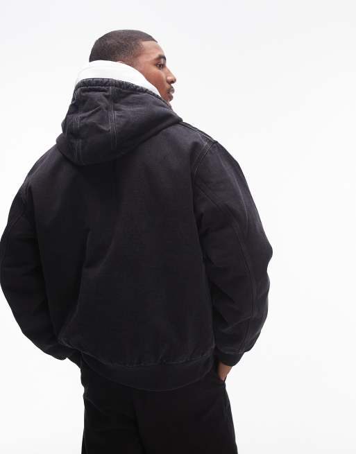 Carhartt WIP OG active rivet jacket in black | ASOS
