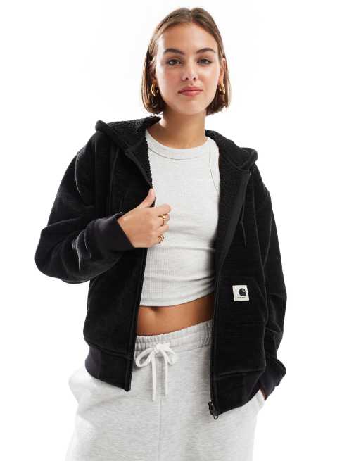 Carhartt WIP – OG Active – Svart jacka med huva och dragkedja, 3 av 4