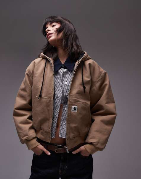 Carhartt WIP - OG Active - Veste à capuche avec fermeture éclair - Beige - view 1