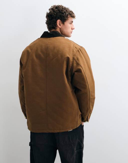 Carhartt WIP OG arbetsjacka i dusty hamilton brown, 5 av 5