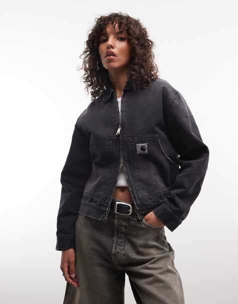 Carhartt WIP - OG Arcan - Veste à double curseur - Noir délavé - view 1