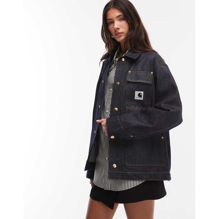 Carhartt WIP OG arctic co-ord rigid denim jacket in blue | ASOS