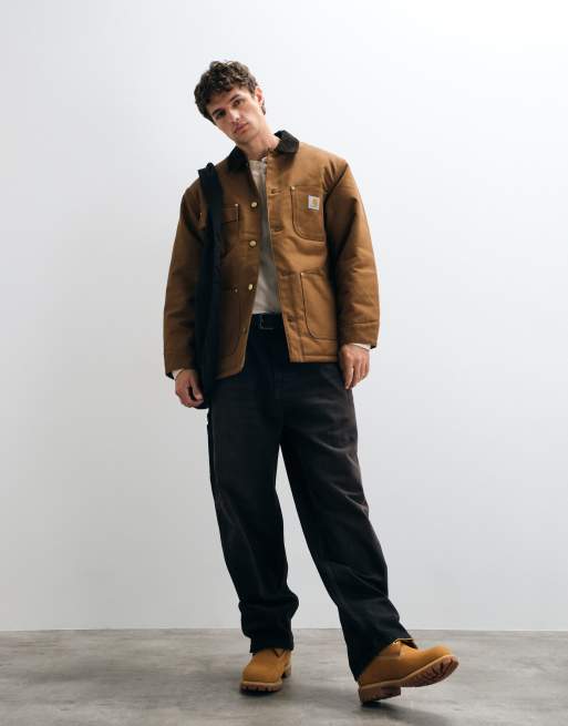 Carhartt WIP OG Chore coat in dusty hamilton brown, 2 of 5